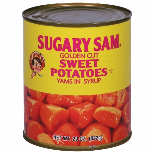 Sugary Sam® Golden Cut Sweet Potato Yams Perspective: front