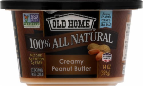 Old Home Creamy Peanut Butter Perspective: front