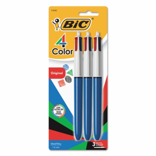 BIC Original 4 Color Ball Pens - Assorted Perspective: front