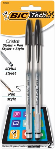 BIC Cristal Stylus Perspective: front