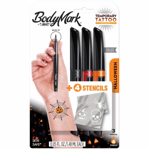 BIC BodyMark Temporary Tattoo Markers - Full Review 