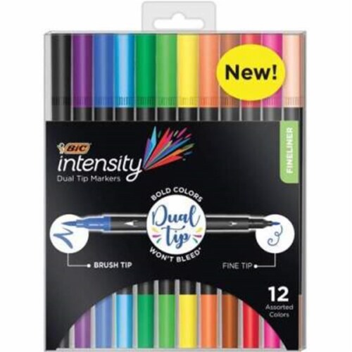 BIC Intensity Dual Tip Pastel 6-set