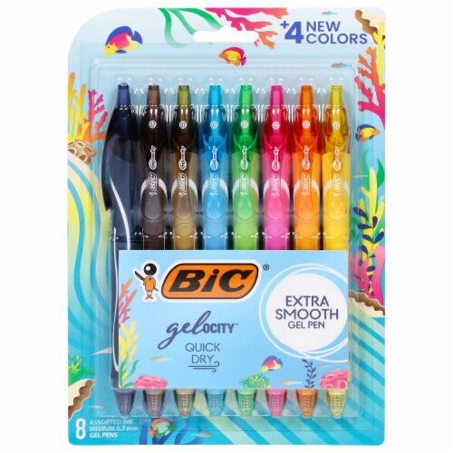 BIC® Gelocity™ Quick Dry Gel Pen Perspective: front