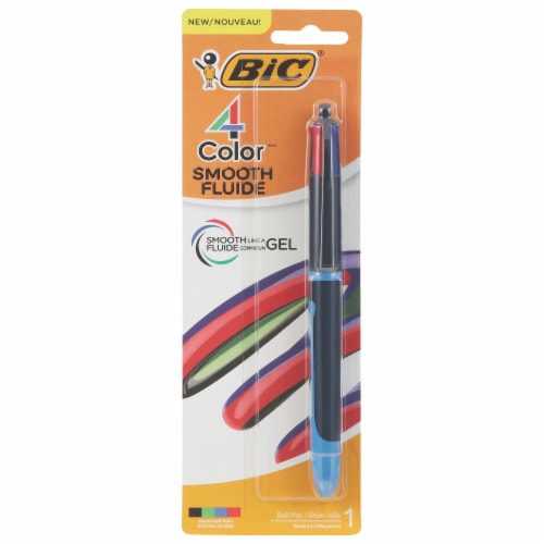 BIC® 4-Color Smooth Gel Pen Perspective: front