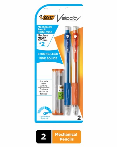 BIC® Gel-ocity® Medium 0.7mm Gel Pens - Black, 2 pk - Harris Teeter