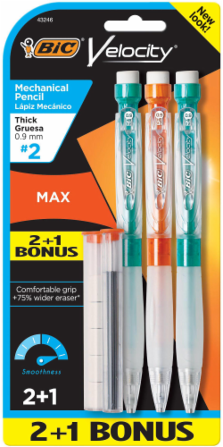 BIC® Velocity Max Mechanical Pencil Bonus Pack - 4 Piece Perspective: front