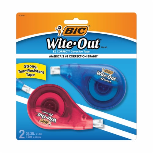 Bic White-Out Correcting Tape - Stationery and Office Supplies