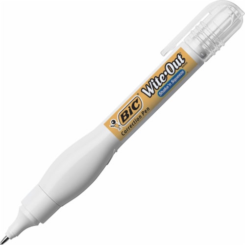 BIC Wite-Out Shake'n Squeeze Correction Pen 4/Pkg-.3oz, 1 - Kroger