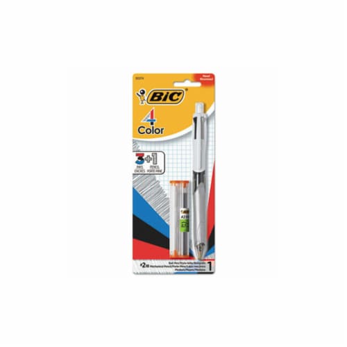 BIC® 4-Color 3+1 Pen & Mechanical Pencil Perspective: front