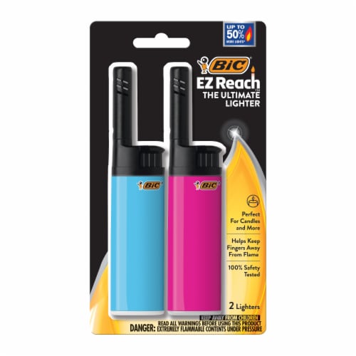 BIC® EZ Reach™ Lighters - Assorted Perspective: front