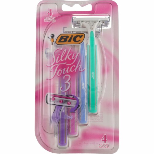 BiC Silky Touch Disposable Razor Perspective: front