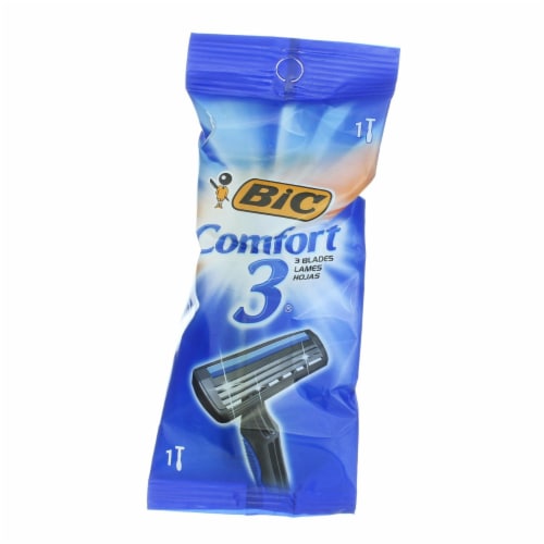 BiC Comfort 3 Disposable Razors, 3 Blades Perspective: front