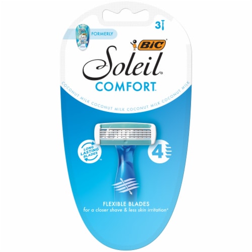 BIC® Soleil® Bella Disposable Assorted Razors Perspective: front