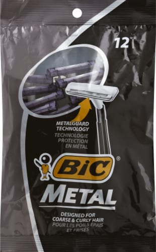 BIC Metal Disposable Razors Perspective: front