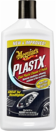  Meguiar's G12310 PlastX Clear Plastic Cleaner & Polish - 10 oz.  by Meguiar's : Automotive