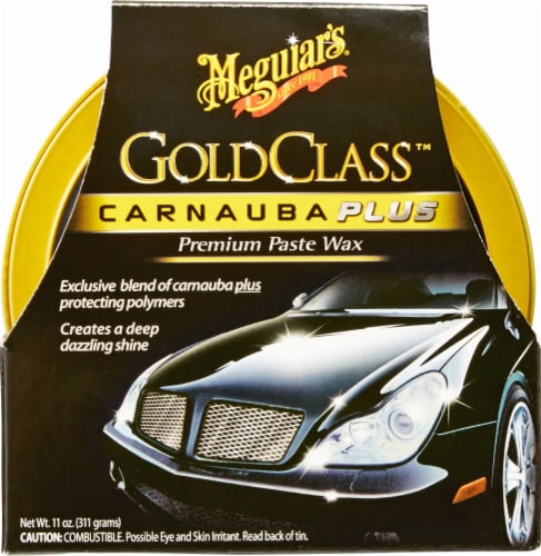 Meguiar's Gold Class Carnauba Plus Premium Paste Wax Perspective: front