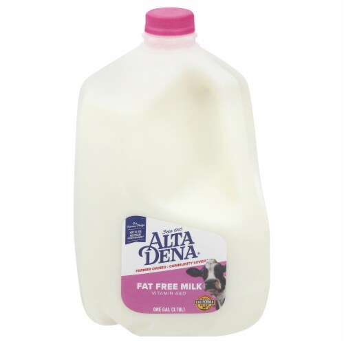 Alta Dena Fat Free Milk Perspective: front