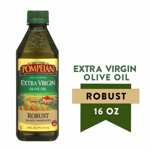 Pompeian® Robust Extra Virgin Olive Oil Perspective: front