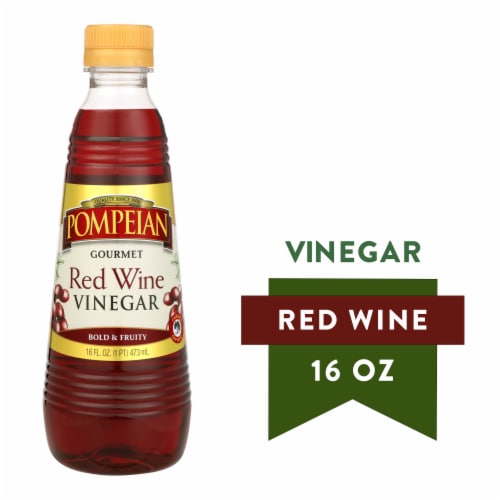 Pompeian® Gourmet Red Wine Vinegar Perspective: front