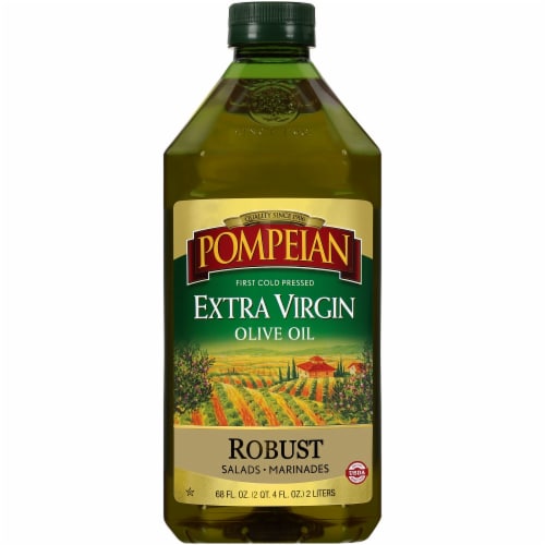 Pompeian® Robust Extra Virgin Olive Oil Perspective: front