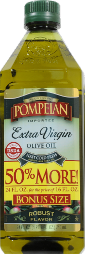 Pompeian Extra Virgin Olive Oil Perspective: front