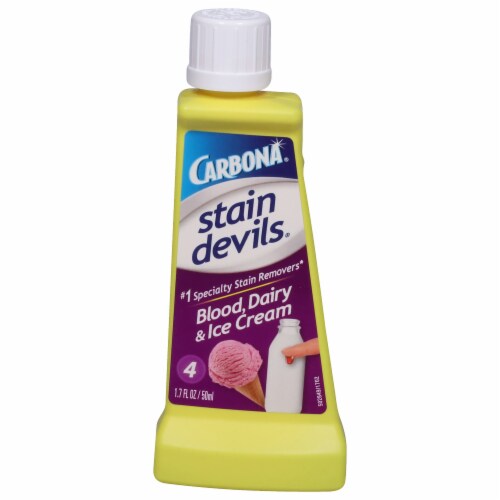 Carbona Stain Devils Blood & Dairy Spot Remover Stain Remover Perspective: front