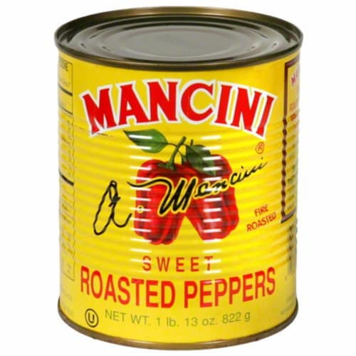 Mancini® Sweet Fire Roasted Peppers Perspective: front