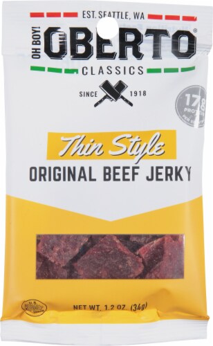 Oberto® Classics Think Style Original Beef Jerky Perspective: front