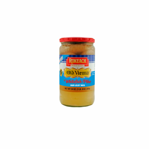 Rokeach Old Vienna Whitefish-Pike Gefilte Fish Perspective: front