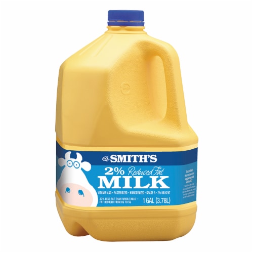 Smith's 2% Reduced Fat Milk Gallon Perspective: front