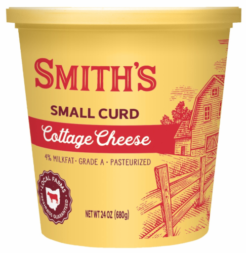 Smith's Small Curd Cottage Cheese Perspective: front