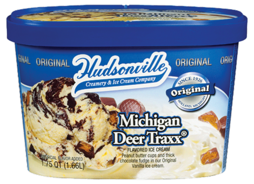 Hudsonville Deer Traxx Ice Cream Perspective: front