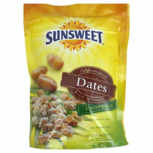 Sunsweet Chopped Dates Perspective: front