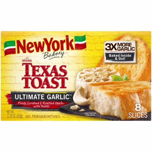 New York Bakery Ultimate Garlic Texas Toast Perspective: front