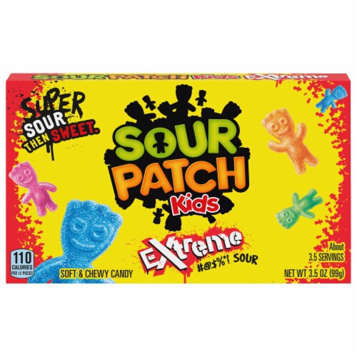 Sour Patch Kids Extreme Sour Candy Perspective: front