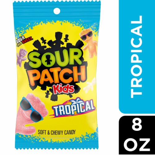 SOUR PATCH KIDS Tropical Soft & Chewy Candy Perspective: front