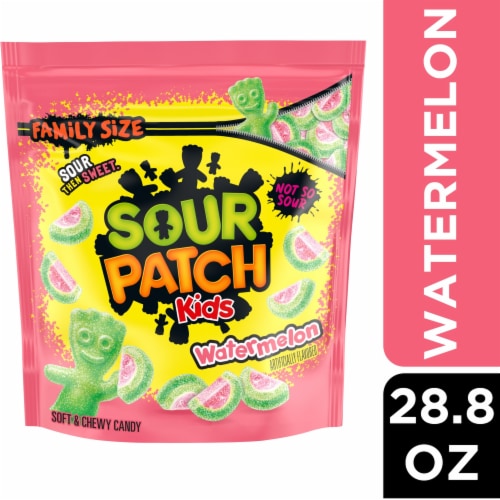 Sour Patch Kids Watermelon Soft & Chewy Candy, 28.8 oz - Foods Co.