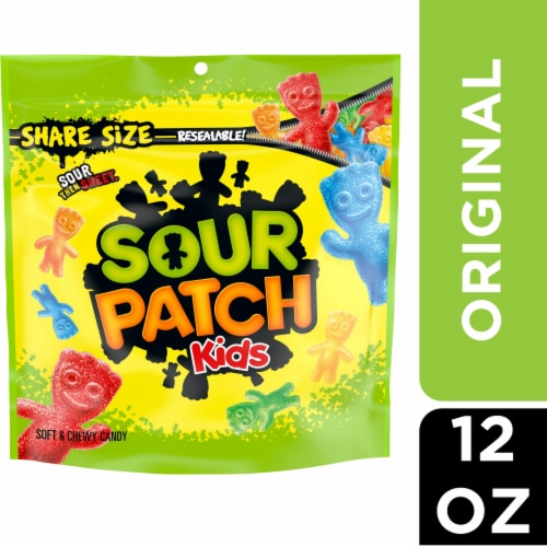 SOUR PATCH KIDS Soft & Chewy Candy Share Size Perspective: front