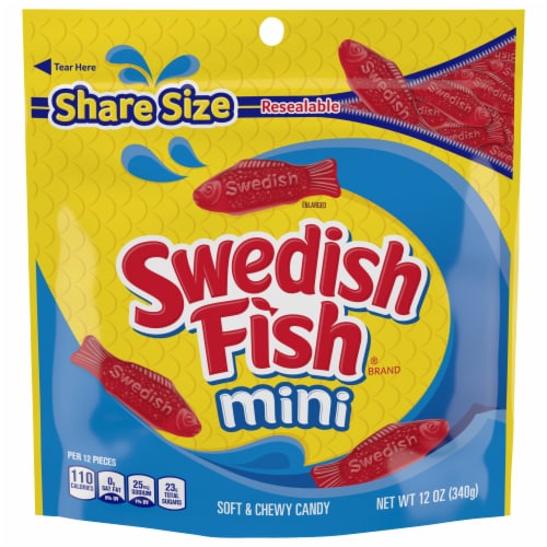 Swedish Fish® Stand-Up Bag Mini Chewy Candy