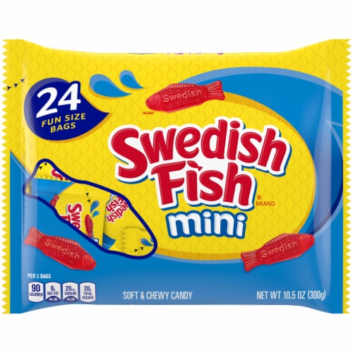 Swedish Fish® Mini Soft & Chewy Candy, 24 ct / 10.5 oz - Ralphs