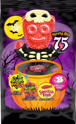 Sour Patch Spooky Mix Halloween Candy Variety Pack Perspective: front