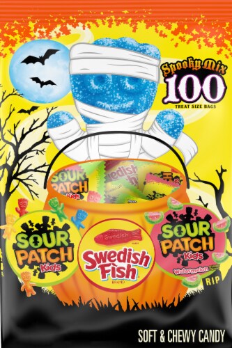 Sour Patch Kids Spooky Mix Halloween Candy Bags Perspective: front