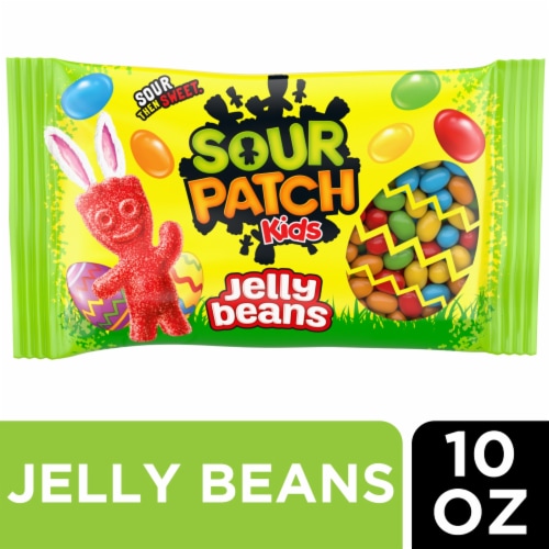 SOUR PATCH KIDS Jelly Beans Easter Candy Perspective: front