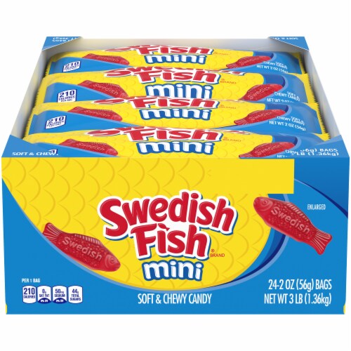Swedish Fish® Mini Soft & Chewy Candy Perspective: front