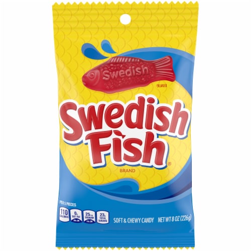 Swedish Fish Soft & Chewy Candy Perspective: front