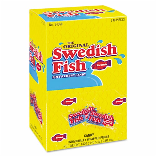 Grab-And-Go Candy Snacks In Reception Box, 240-Pieces/Box Perspective: front