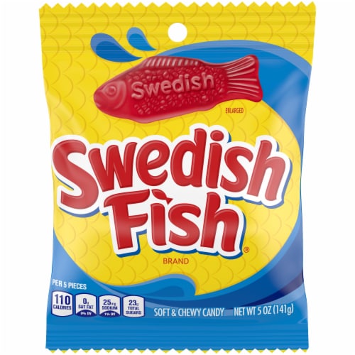 Swedish Fish® Soft & Chewy Candy Perspective: front