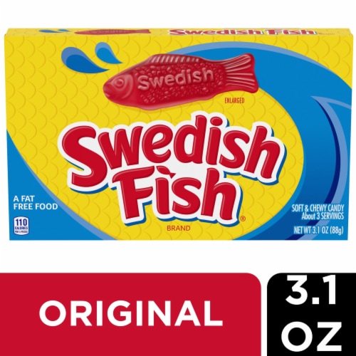 SWEDISH FISH Soft & Chewy Candy Easter Candy Perspective: front