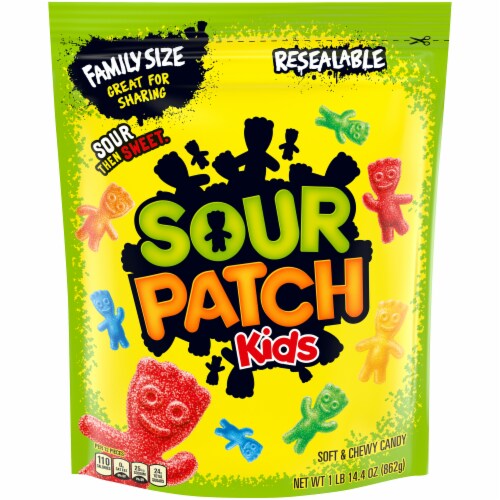 Sour Patch Kids Soft & Chewy Candy Perspective: front