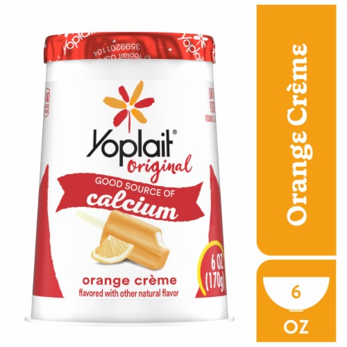 Yoplait Original Orange Creme Low Fat Yogurt Cup